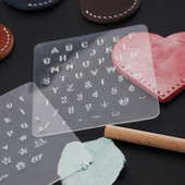 „Pasidaryk pats“ odinis perforatorius, skaidrus abėcėlės raidžių skaičius antspaudų rinkinys, plastikinis odinis įrankis, vaško antspaudo antspaudas, rankų darbo praktiškas