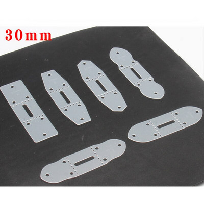 6 tk rihmapael, nahast käsitöötööriistad, läbipaistev akrüülist kellarihma mall Kodu DIY tarvikud kellarihma vorm