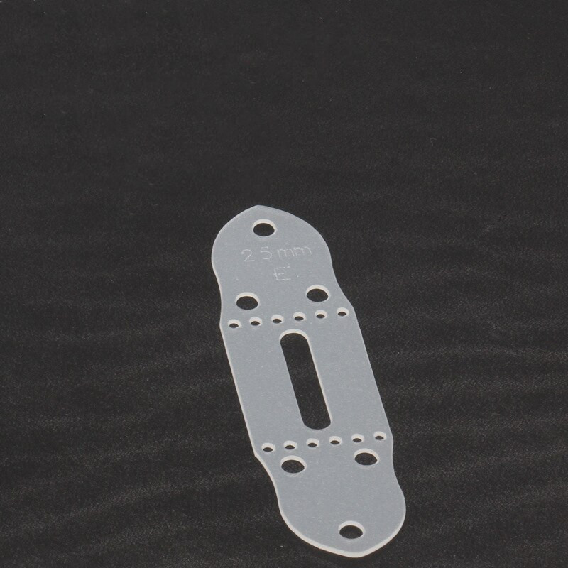 6 tk rihmapael, nahast käsitöötööriistad, läbipaistev akrüülist kellarihma mall Kodu DIY tarvikud kellarihma vorm