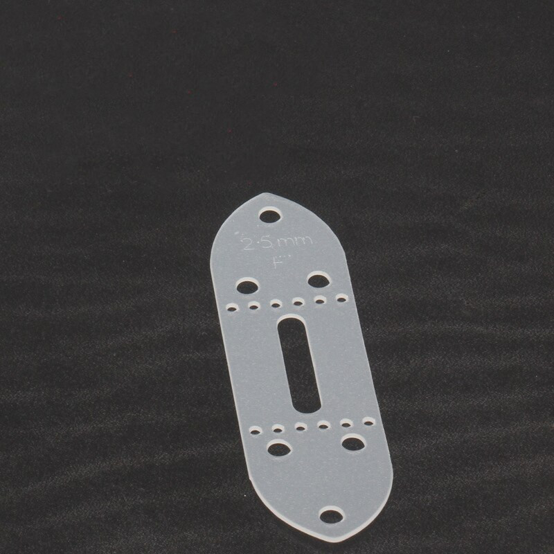 6 tk rihmapael, nahast käsitöötööriistad, läbipaistev akrüülist kellarihma mall Kodu DIY tarvikud kellarihma vorm