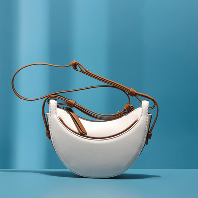 2021 Νέα Arriva Crescent Moon Τσάντα Super Fiber Δερμάτινη χιαστί χιαστί τσάντες ώμου Luxury Fashion Ins Γυναικεία τσάντα Μάρκα Sac