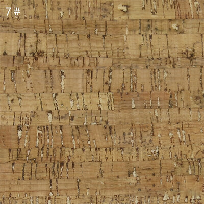 100*138cm Vintažinis minkštas kamštienos odos audinys Ekologiška oda Natūrali kamštiena marginta PU oda lagaminams ir rankinėms