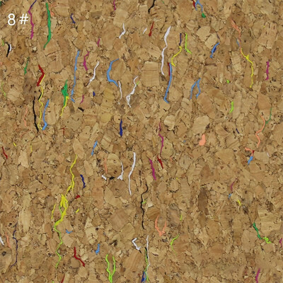 100*138cm Vintažinis minkštas kamštienos odos audinys Ekologiška oda Natūrali kamštiena marginta PU oda lagaminams ir rankinėms