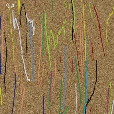 100*138cm Vintažinis minkštas kamštienos odos audinys Ekologiška oda Natūrali kamštiena marginta PU oda lagaminams ir rankinėms