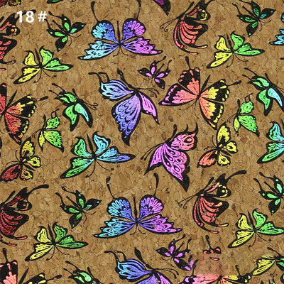 100*138cm Vintažinis minkštas kamštienos odos audinys Ekologiška oda Natūrali kamštiena marginta PU oda lagaminams ir rankinėms