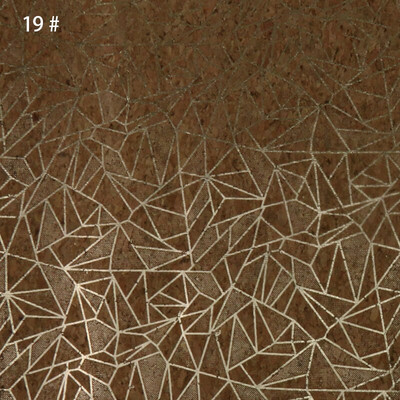 100*138cm Vintažinis minkštas kamštienos odos audinys Ekologiška oda Natūrali kamštiena marginta PU oda lagaminams ir rankinėms