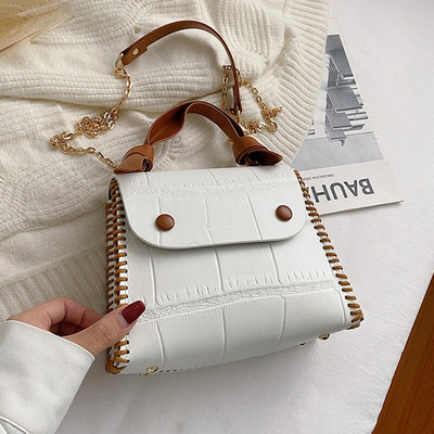 1Set New Diy Ručno izrađena kurirska torba Ručno šivanje s alatima za šivanje Handel Dodaci za torbe Dodaci od Pu kože