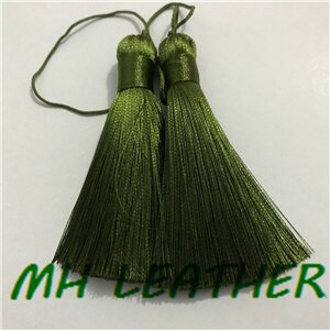 7,5 cm siidist tutid kotiriide kaunistamiseks Tutid ehetele kõrvarõngaste tarvikutele