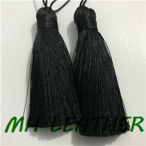 7,5 cm siidist tutid kotiriide kaunistamiseks Tutid ehetele kõrvarõngaste tarvikutele