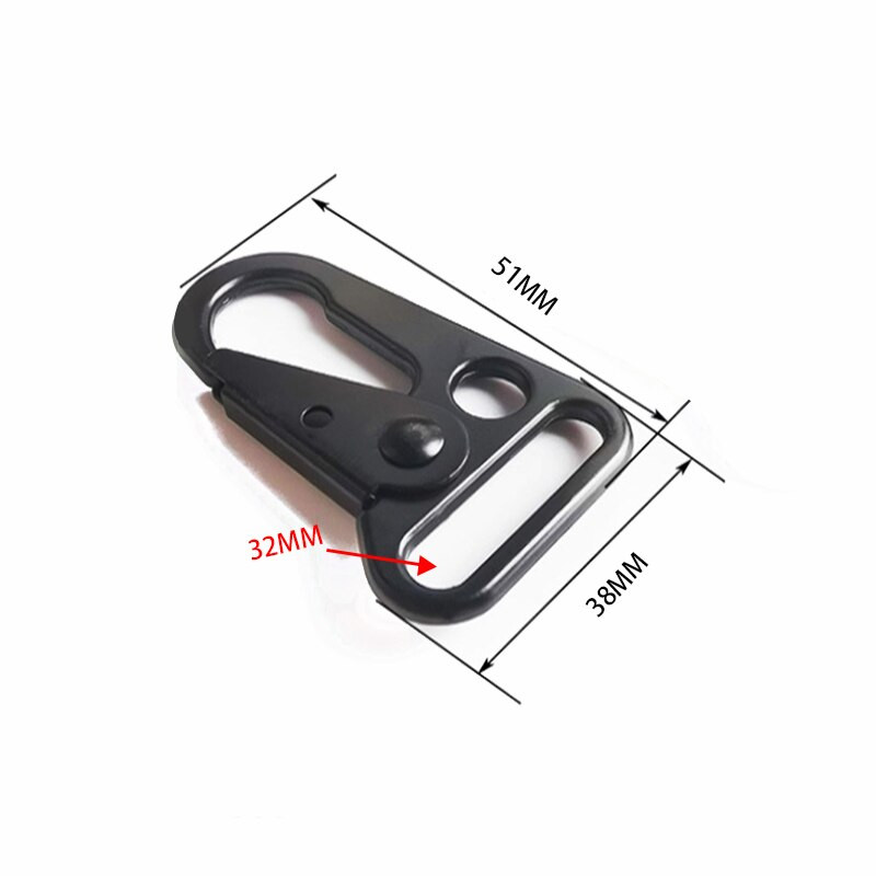 1 vnt. metalinė geležinė sagtis Olecranon lauko karinė taktinė įranga, raktas, pakabinamas diržas, karabinas, kuprinės kablys odiniams amatams