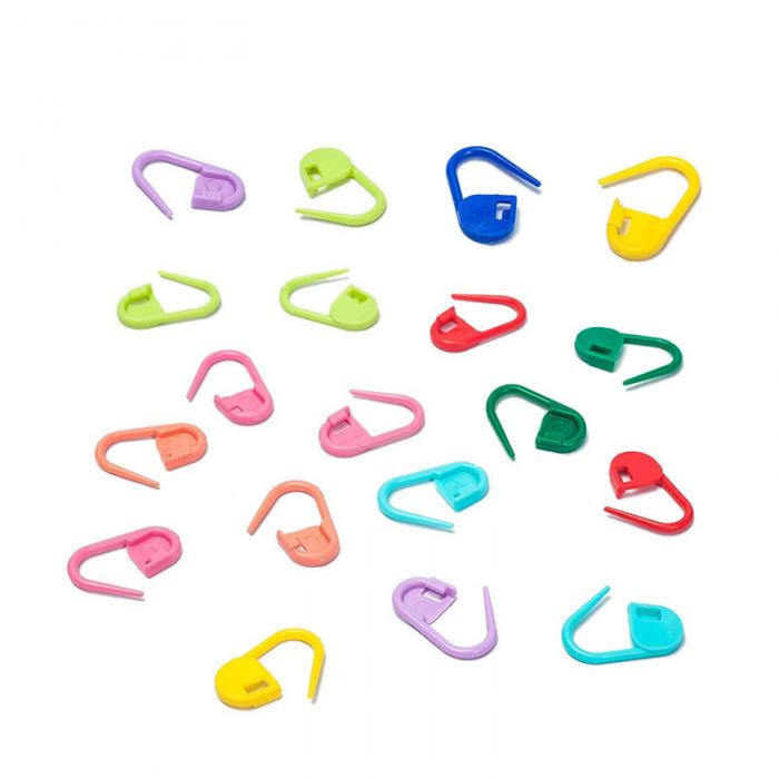 Hot sell Mix Color Πλεκτομηχανές Πλέξιμο με βελονάκι μαρκαδόροι με κλιπ βελόνας μαρκαδόροι Στήριγμα εργαλείο και βελόνες ραπτικής Γάντζος σταθερός αξεσουάρ ραπτικής