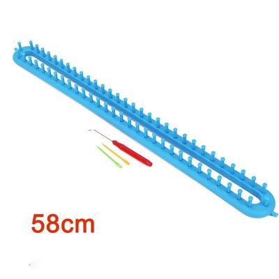 1 set pravokutnog okruglog tkalačkog stroja za tkanje šala, džempera, šešira, šala za šivanje, stroj za pletenje DIY alat za ručno pletenje