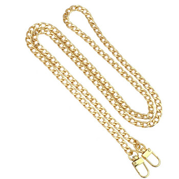 Flat Chain Strap Handbag Chains Πορτοφόλι Αλυσίδες ιμάντες ώμου Ανταλλακτικά λουράκια χιαστί σώματος με μεταλλικές πόρπες Αλυσίδες αξεσουάρ