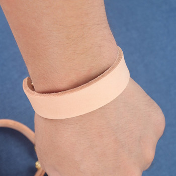 DIY Χειροποίητα Δερμάτινα Είδη Vegetable Tanned Leather Bracelet strip Wrist Decoration Strip Ημιτελή αξεσουάρ