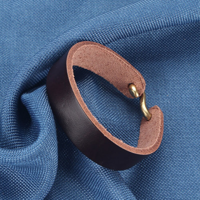 DIY käsitsi valmistatud nahktooted taimparknahast nahast käevõru riba randme kaunistusriba pooltooted aksessuaarid