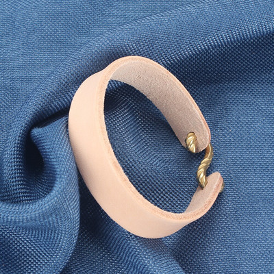 DIY käsitsi valmistatud nahktooted taimparknahast nahast käevõru riba randme kaunistusriba pooltooted aksessuaarid