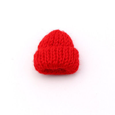 10 tk Mini käsitsi valmistatud väike kudumismüts DIY nukkudele Telefoniümbris Kaunistus Peakatted Rõivas Mänguasi Lapse Käsi Scrapbooking Arts