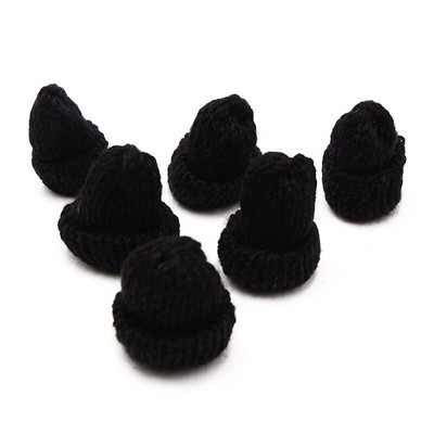 10 tk Mini käsitsi valmistatud väike kudumismüts DIY nukkudele Telefoniümbris Kaunistus Peakatted Rõivas Mänguasi Lapse Käsi Scrapbooking Arts