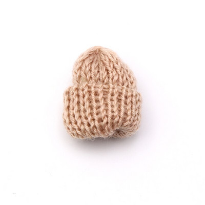 10 tk Mini käsitsi valmistatud väike kudumismüts DIY nukkudele Telefoniümbris Kaunistus Peakatted Rõivas Mänguasi Lapse Käsi Scrapbooking Arts