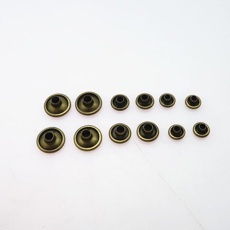 360 de bucăți în cutie Nituri cu două fețe metalice Știfturi cu nituri rotunde Cataramă Specificații Nituri rotunde pentru îmbrăcăminte cu centură de geantă din piele