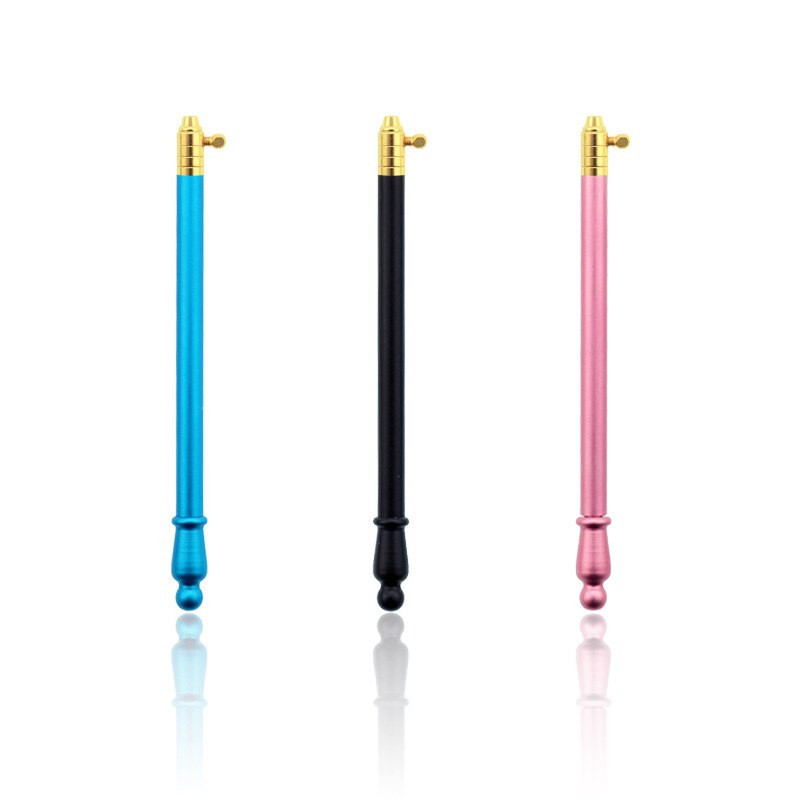 Uus värviline metallist käepide 10 tk vahetatava peapitsiga kudumine käsitsi valmistatud väike heegelnõel