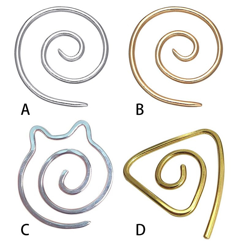 1 kom spiralni kabel Označena igla Kreativna slatka Kreativna DIY marker za pletenje Oznake DIY igle za pletenje Alati Ručno rađeni pribor