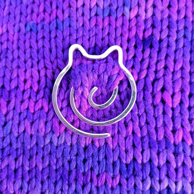 1 kom spiralni kabel Označena igla Kreativna slatka Kreativna DIY marker za pletenje Oznake DIY igle za pletenje Alati Ručno rađeni pribor