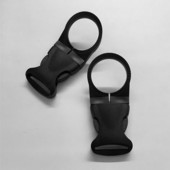 5 tk/partii 25 mm veepudelihoidja klamber isetehtud käsitsi valmistatud õmblemise seljakoti pandlate tarvikute jaoks