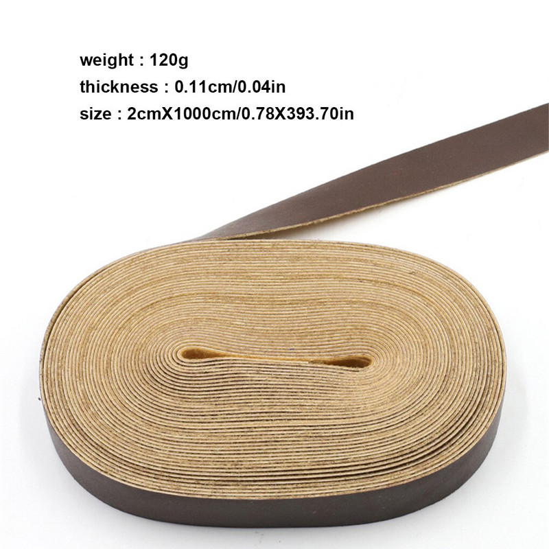 Mekani kožni remen Ukrasni remen Izrada kožne gume Guitar Crossbody Pack Messenger Pack DIY pribor za rukotvorine