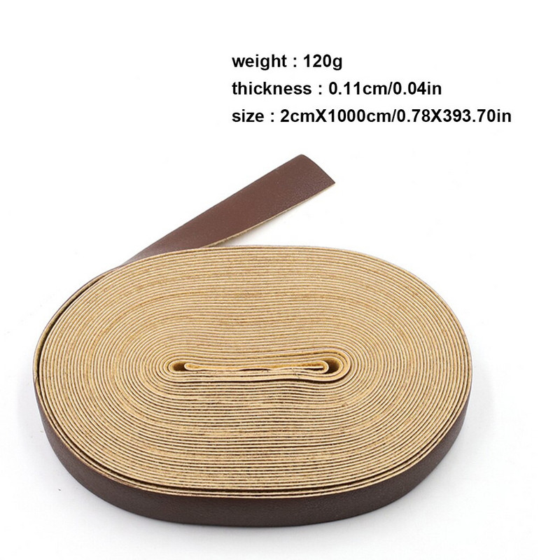 Mekani kožni remen Ukrasni remen Izrada kožne gume Guitar Crossbody Pack Messenger Pack DIY pribor za rukotvorine