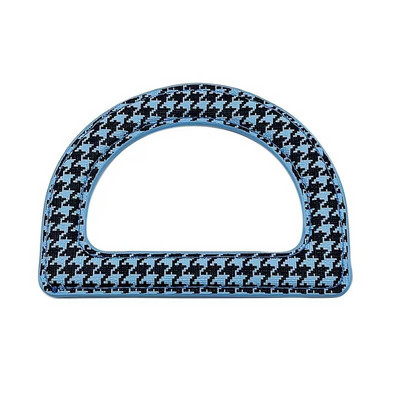 Γρήγορη αποστολή Δερμάτινη τσάντα σχήματος D Χειροποίητα αξεσουάρ, χειροποίητα αξεσουάρ, λαβή μεταλλικού δακτυλίου, λαβές τσάντας με μεταλλικό δαχτυλίδι