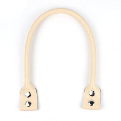 48,5*1,1 cm kunstlik PU-hõbedane neetkott Pandlaga lukuga rihm Nahast Crossbody käekott Nahast kott kaenlaaluse õlarihmaga