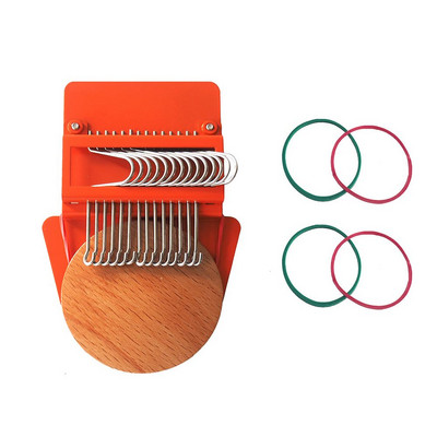 Tekstiil Tööriistad Teksade parandamine Riided Puidust väike kangastelge Lõbus parandamiskangas Speedweve tüüp kudumisriist Darning Machine kangas