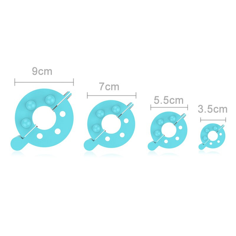 Uus 8 tk. Pompom Maker Kit Kudumine Käsitöö Erinevas suuruses Palluspallide valmistamise tööriist Ise-tegemine Kudumine Kunst Käsitöö Õmblemine Koduaed