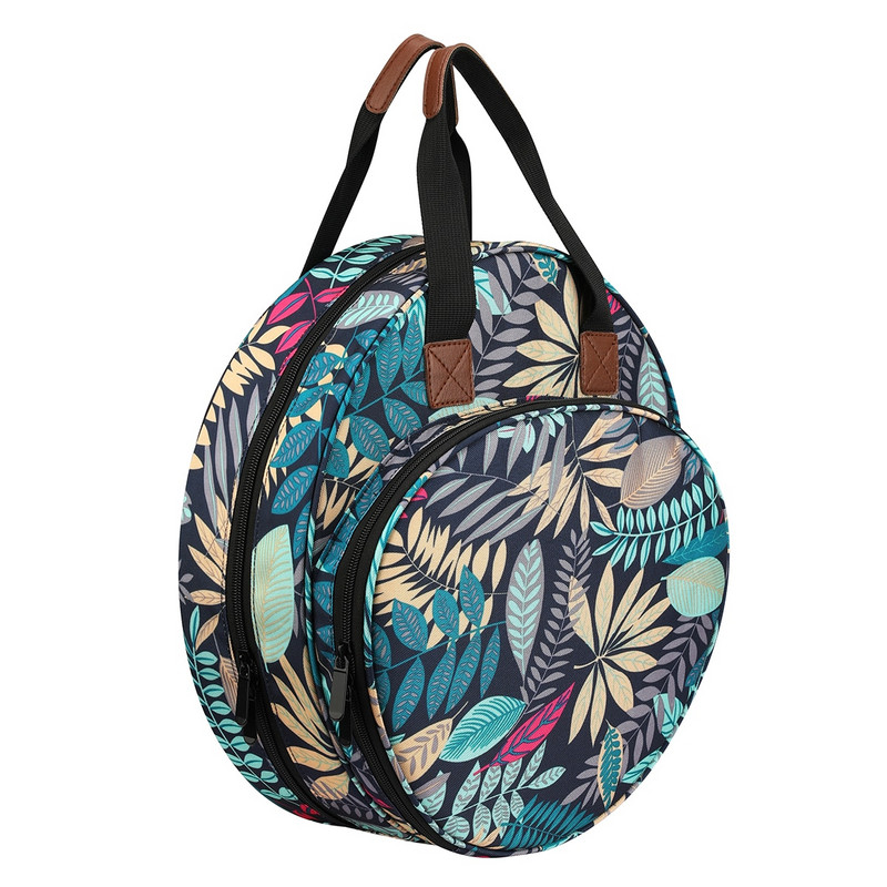 Τσάντα αποθήκευσης νήματος πλεξίματος για κέντημα Βελόνες πλεξίματος DIY Arts Craft Floss Crochet Hook Εργαλεία ραπτικής Organizer