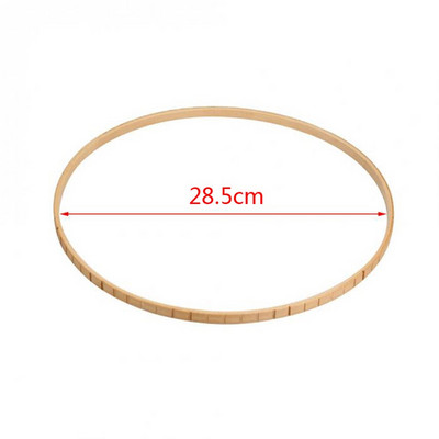 Στρογγυλή Ξύλινη Μηχανή Συλλογής Κυκλικές Βελόνες DIY Κρεμάστρες τοίχου Ονειροπαγίδα Κατασκευή Εργαλείων Κεντηματοποιίας Υφαντικό Αργαλειό