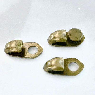 100 buc/lot bricolaj carabinier din aliaj sport cizme înalte decorare butoane cataramă fixă nituri repararea pantofilor pentru artizanat din piele