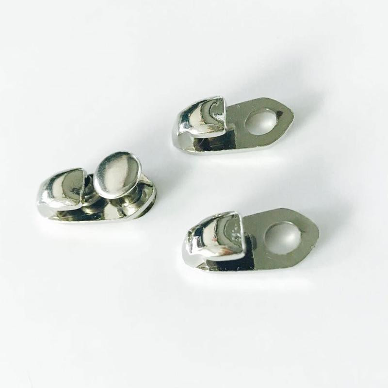 100 buc/lot bricolaj carabinier din aliaj sport cizme înalte decorare butoane cataramă fixă nituri repararea pantofilor pentru artizanat din piele