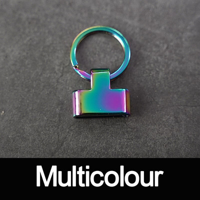 Betim 1tk võtmehoidja riistvara Käsitsi valmistatud DIY nahast riistvara võtmehoidja tarvikud kaunistused võtmehoidjad 8 värvi valimiseks