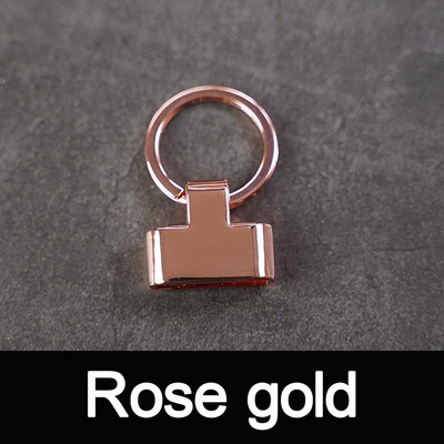 Betim 1tk võtmehoidja riistvara Käsitsi valmistatud DIY nahast riistvara võtmehoidja tarvikud kaunistused võtmehoidjad 8 värvi valimiseks