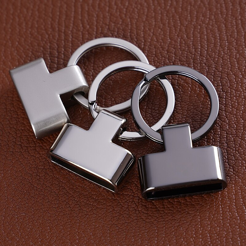 Betim 1tk võtmehoidja riistvara Käsitsi valmistatud DIY nahast riistvara võtmehoidja tarvikud kaunistused võtmehoidjad 8 värvi valimiseks