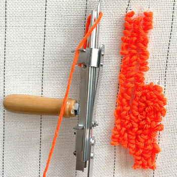 Инструмент за туфтинг Ръчен инструмент за тъкане на килими Флокиращ инструмент Ръчен високоскоростен инструмент за туфтинг на килими за творения Направи си сам