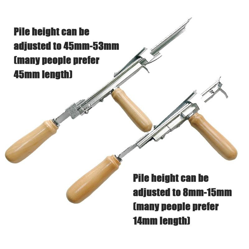 Εγχειρίδιο Tufting Tool Handold Carpet Weaving Flocking Tool Εργαλείο Tufting Carpet υψηλής ταχύτητας για δημιουργίες χαλιών DIY