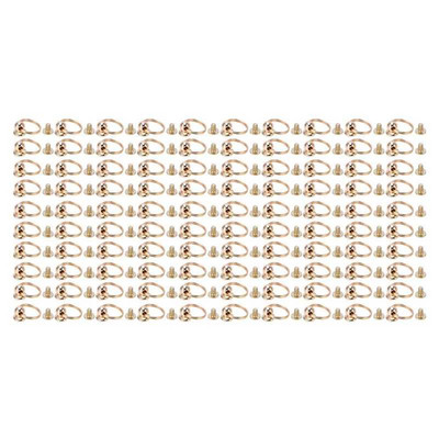 Nit Monk cu inele de tragere 100 seturi nituri cu cap rotund pentru pantofi