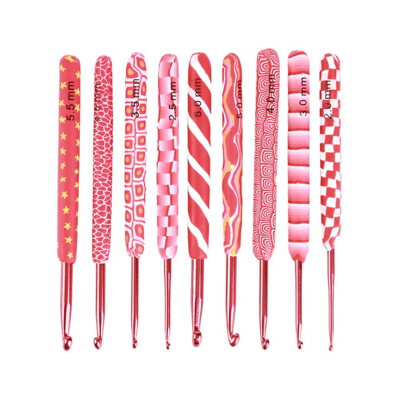 9 τμχ Σετ βελονών πλεξίματος βελόνες πλεξίματος 9 τμχ.