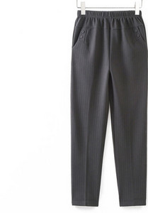 Ženske hlače - s visokim strukom i džepom