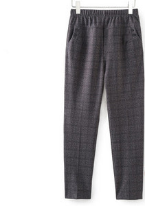 Ženske hlače - s visokim strukom i džepom