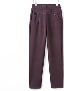 Φθινοπωρινό-χειμωνιάτικο παντελόνι με μεταλλικό στοιχείο και τσέπη