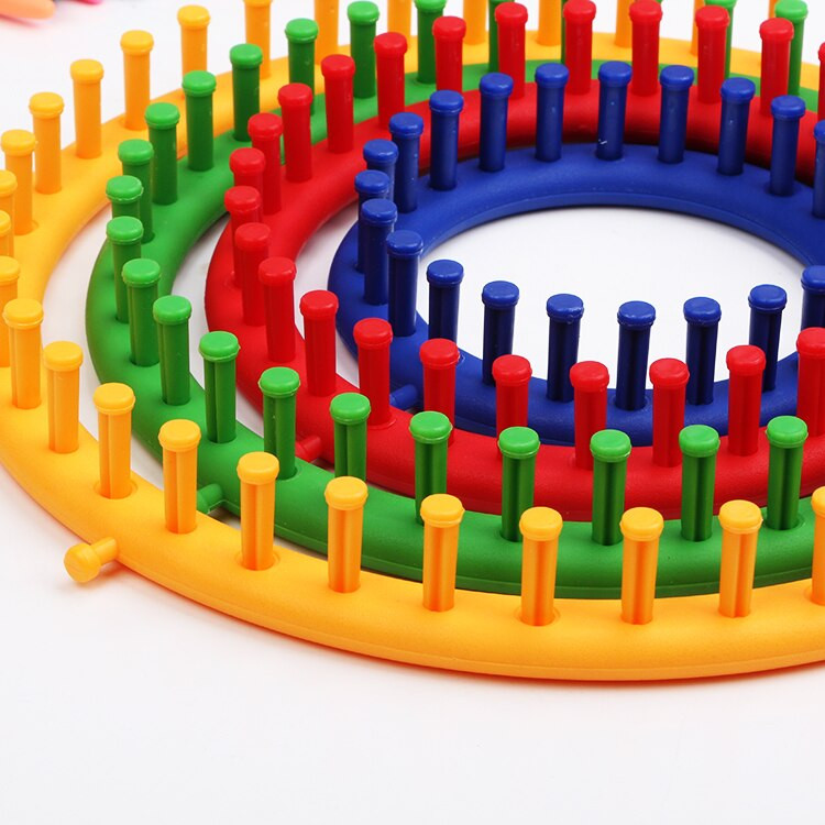 1 ΤΕΜ. Πλεκτομηχανή Ραπτομηχανή Αξεσουάρ Υλικό Ραπτομηχανής αργαλειού Κιτ κεντήματος Κυκλικό πλεκτό ύφανσης χειροποίητο κασκόλ κάλτσα