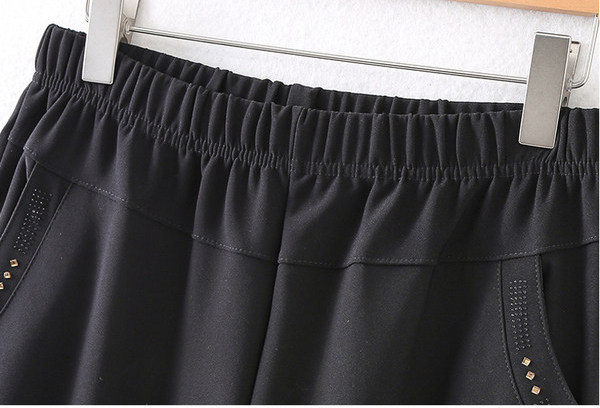 Ženske ležerne hlače - s elastičnim strukom